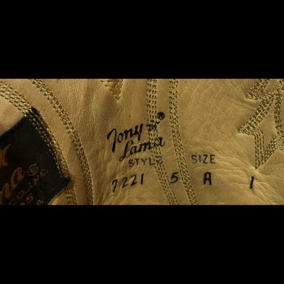 Tony Lama Cowboy Boots - Picture 4 of 10